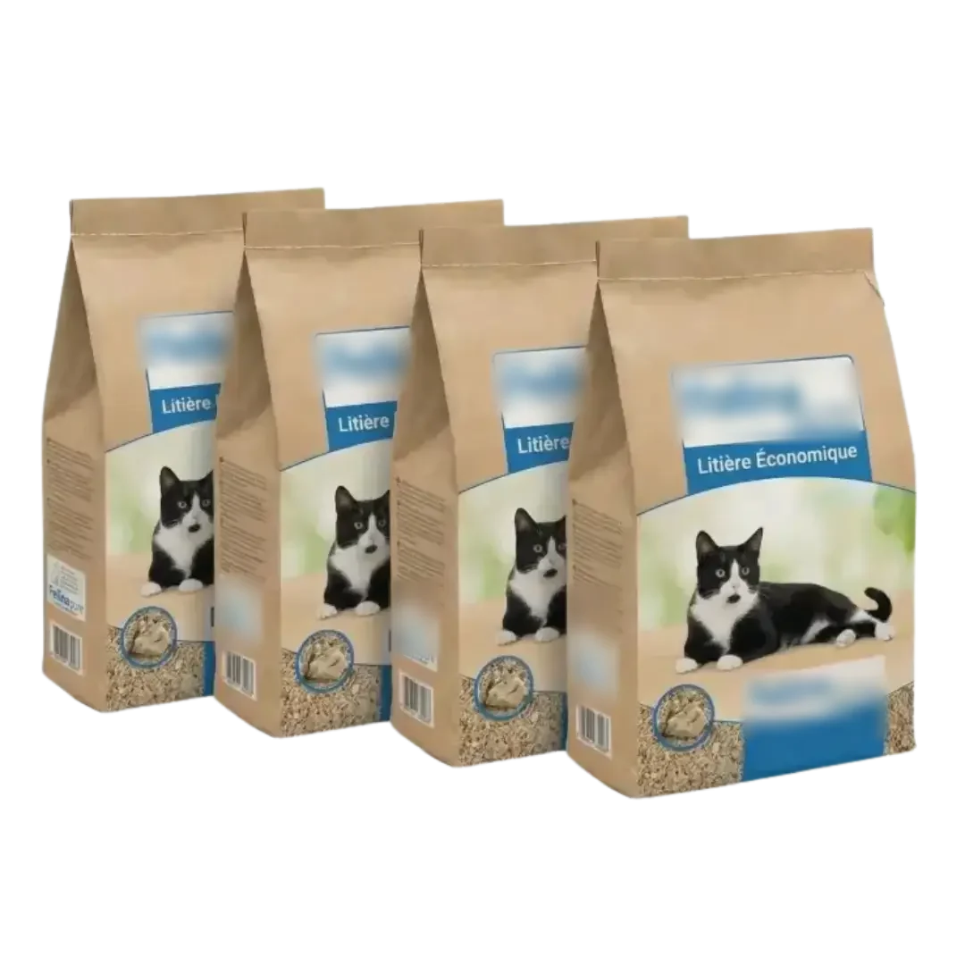 4 bags of standard litter